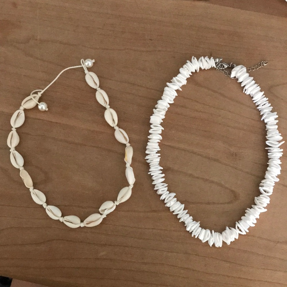 Beach Shell Necklaces (2 pack)